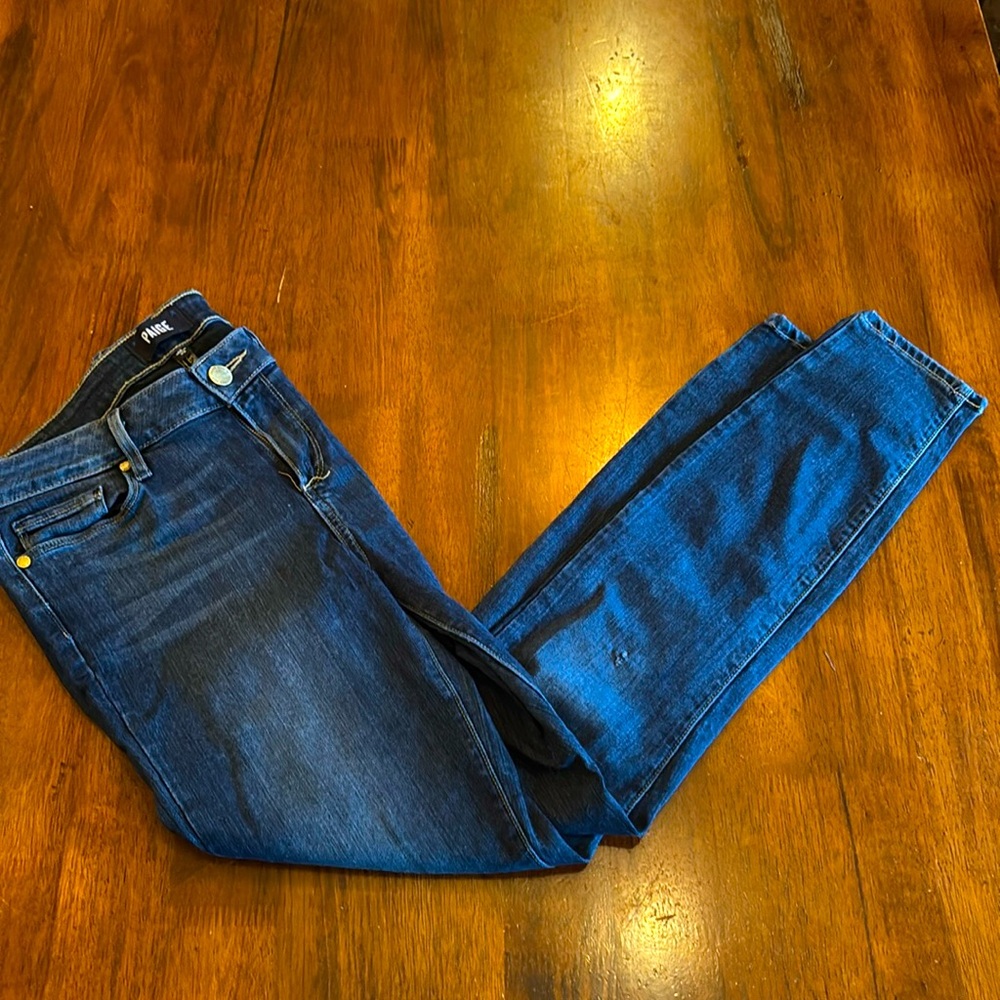 Paige Verdugo Ankle skinny jean, dark wash, size 29